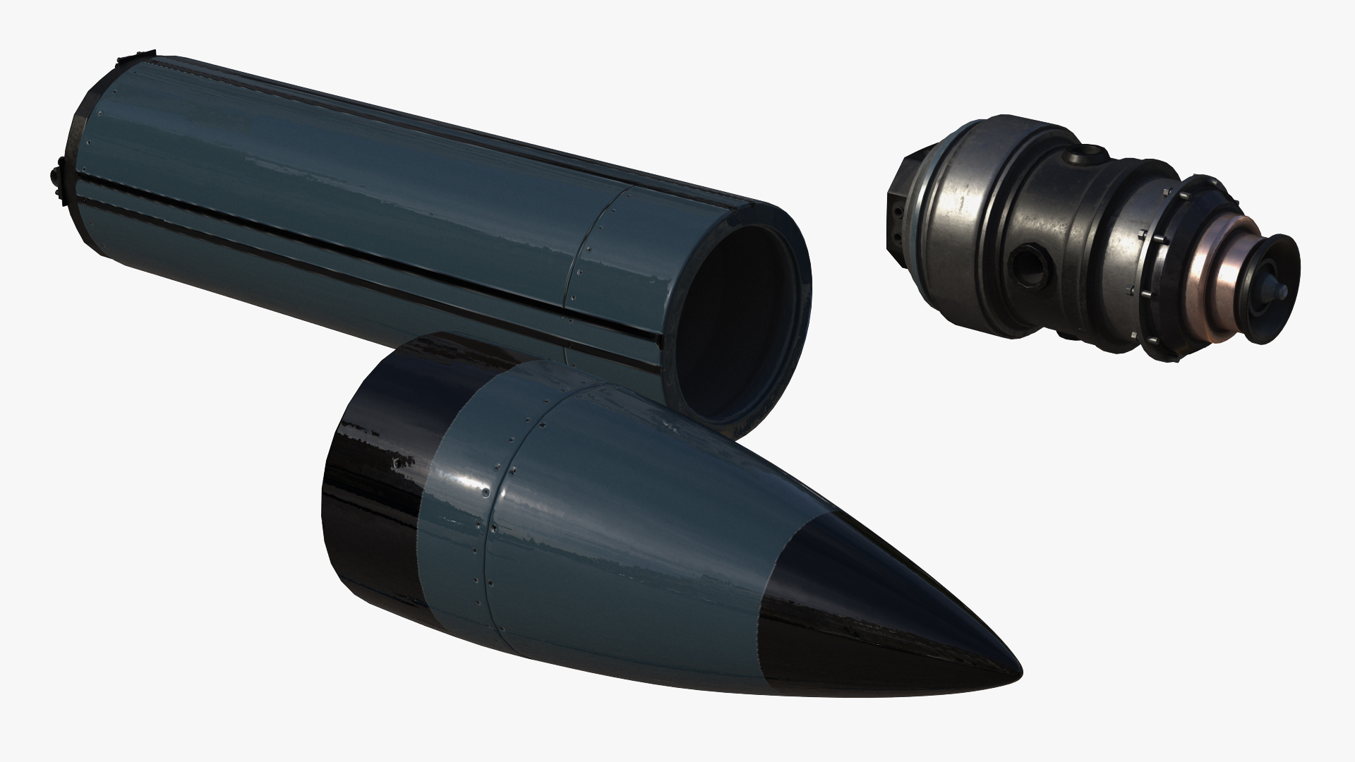 3D model SAM Missile Set