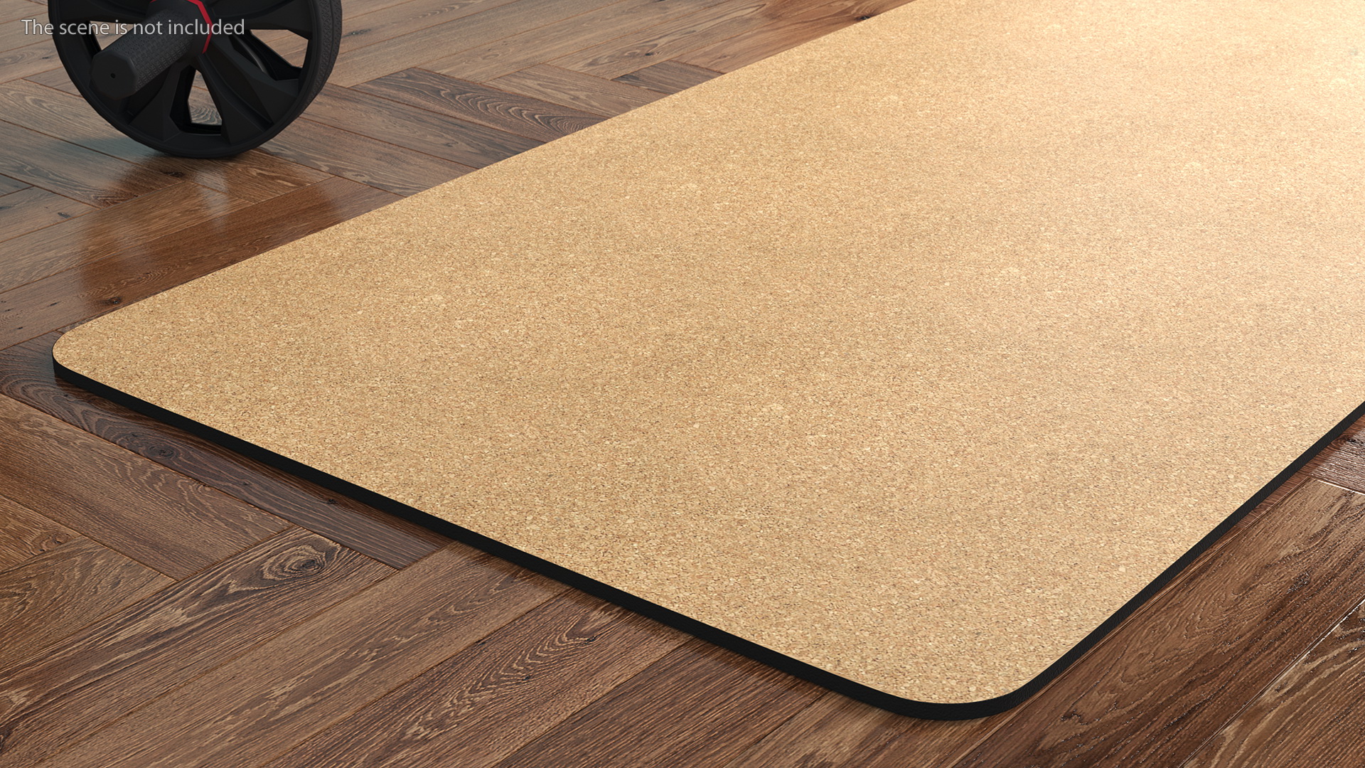 3D model Yoga Mat Unwrap Cork