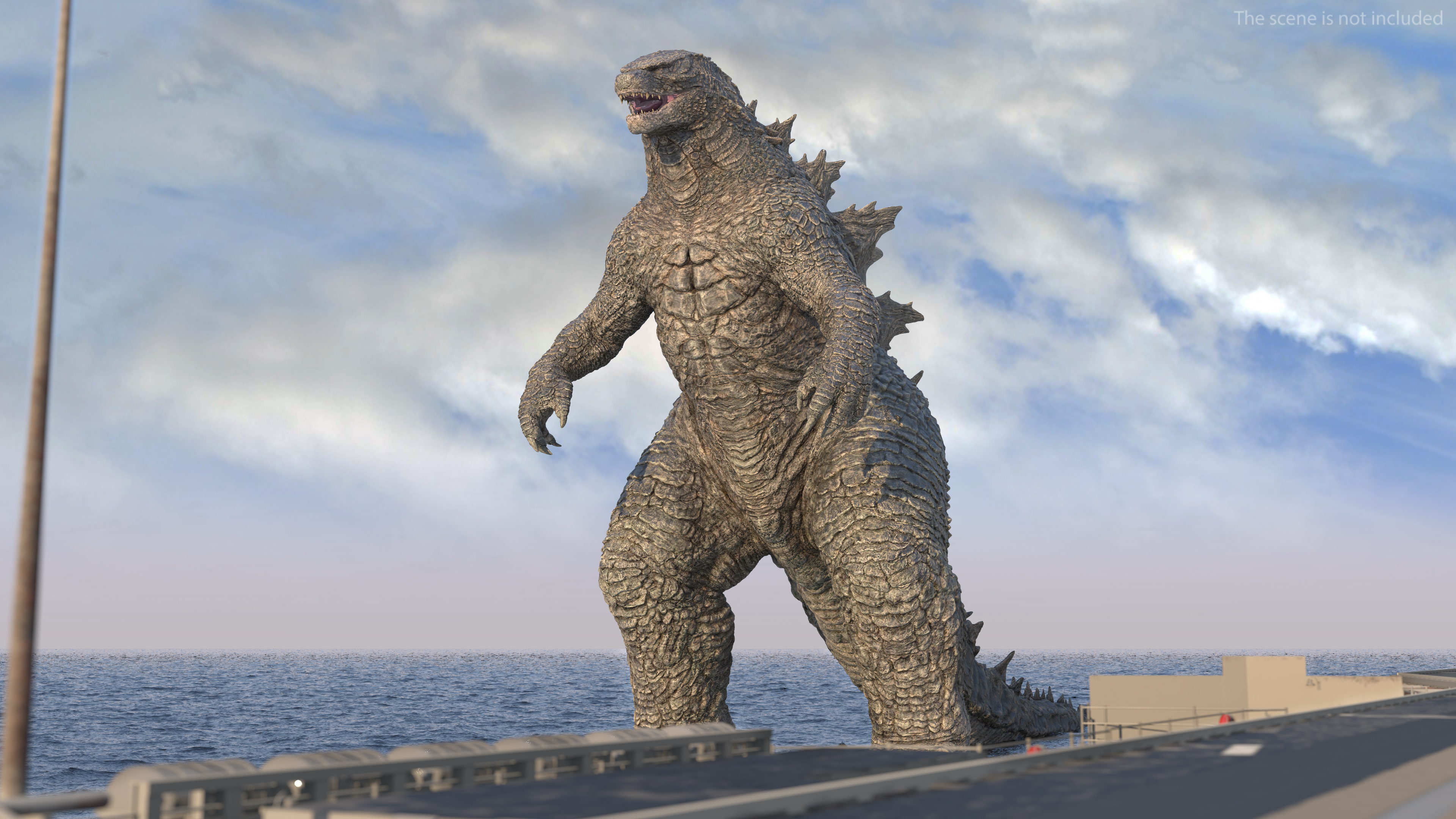 3D Godzilla Monster