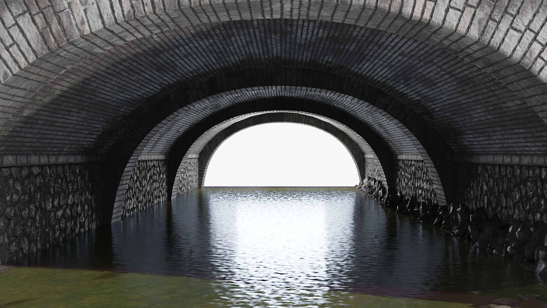 River Tunnel 3D