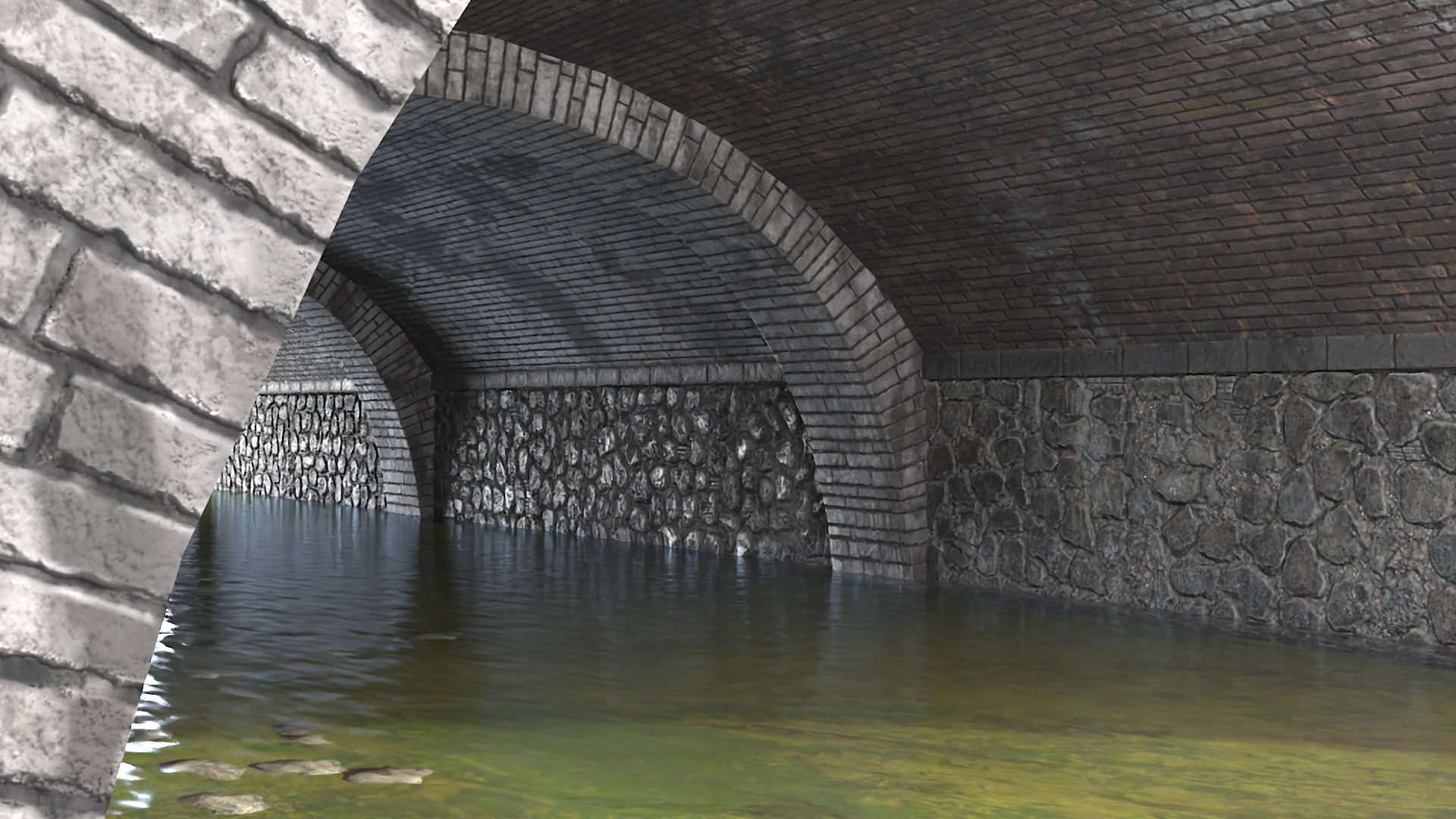 River Tunnel 3D