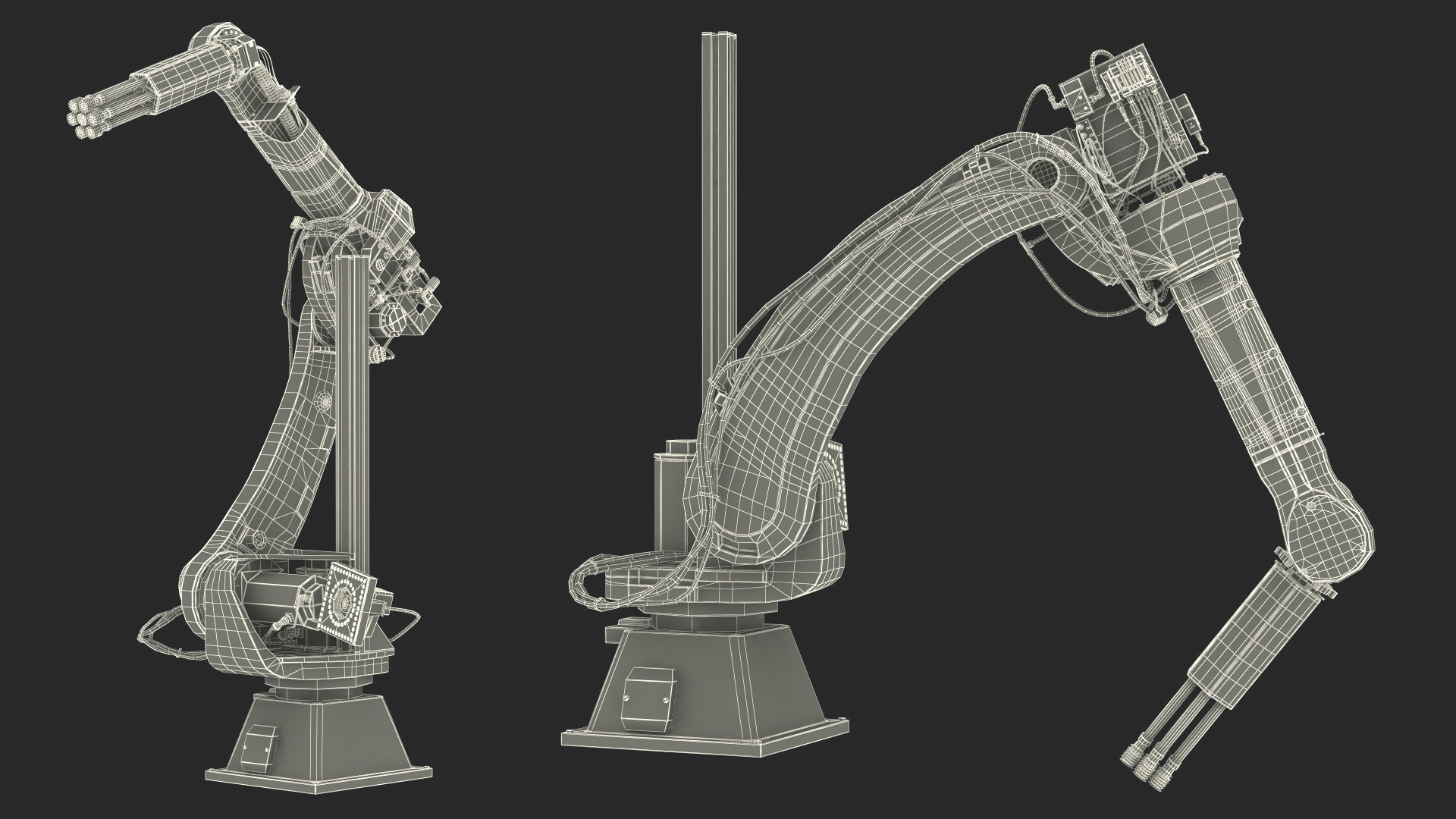 3D Sparrow Robotic Arm Amazon Rigged model