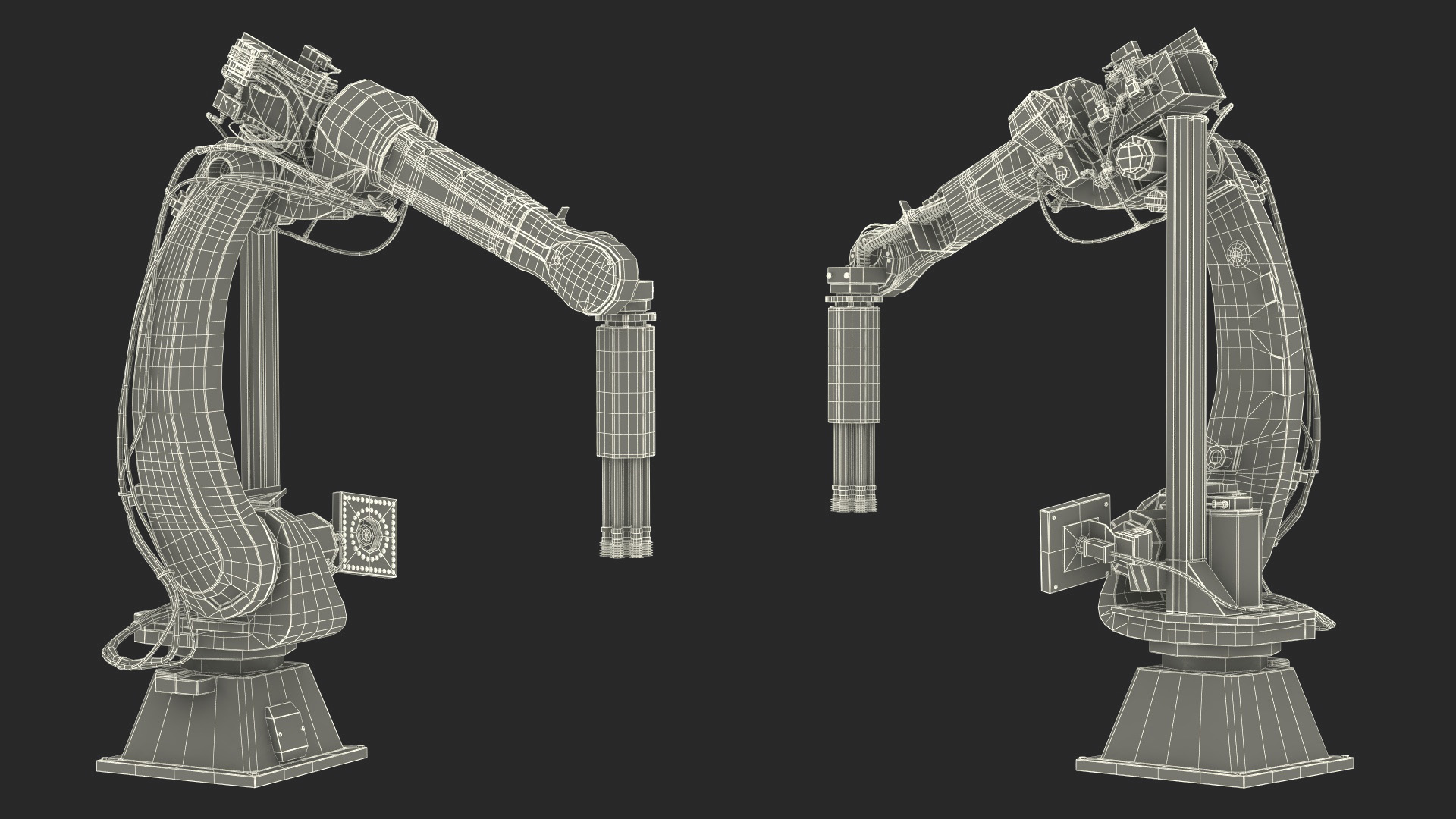 3D Sparrow Robotic Arm Amazon Rigged model