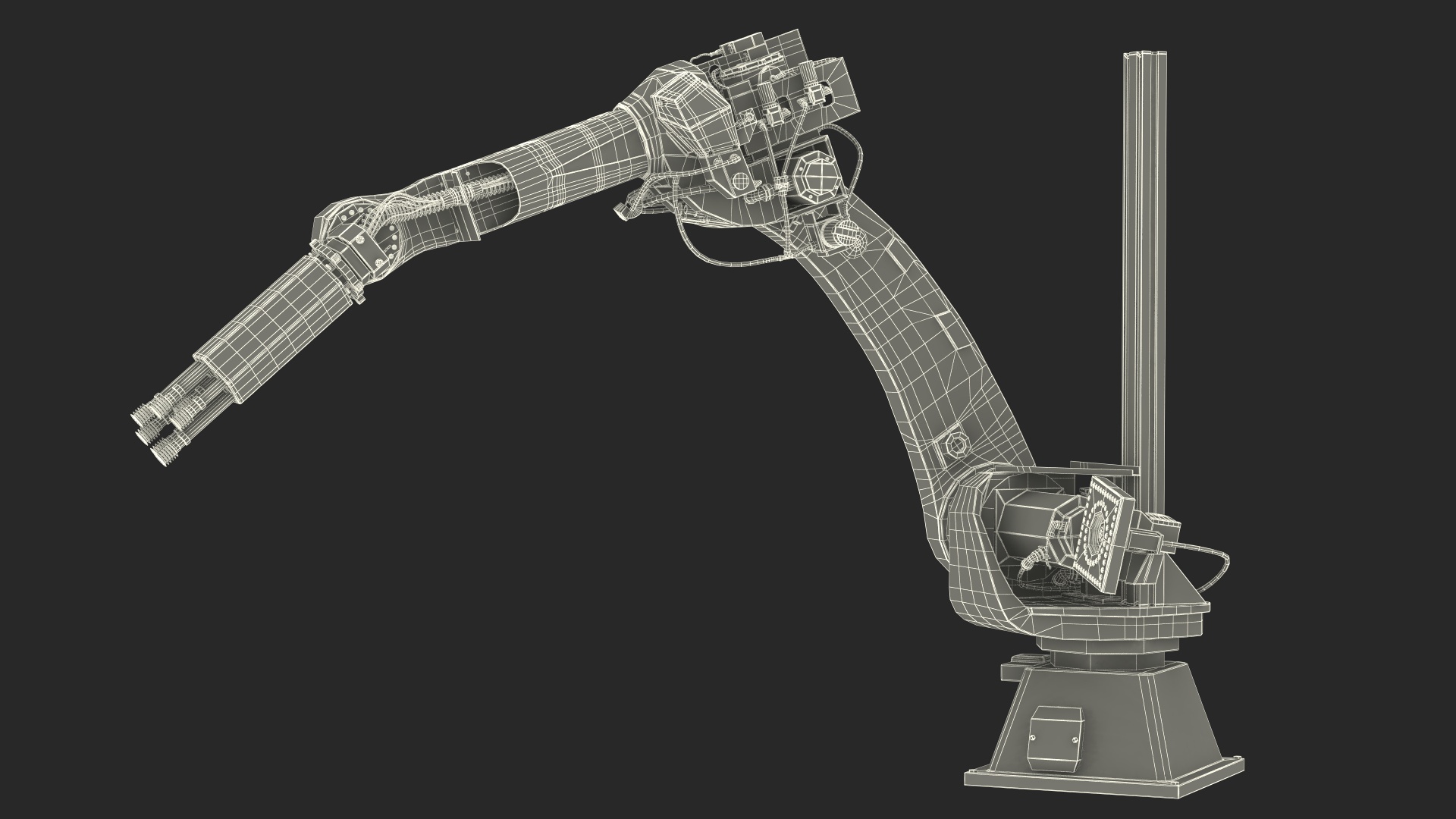 3D Sparrow Robotic Arm Amazon Rigged model