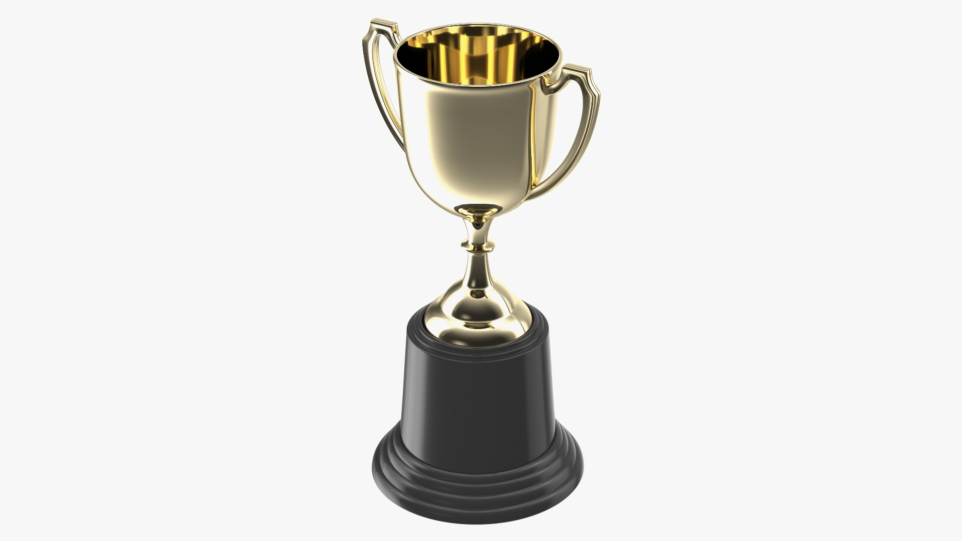 Brass Trophy 3D