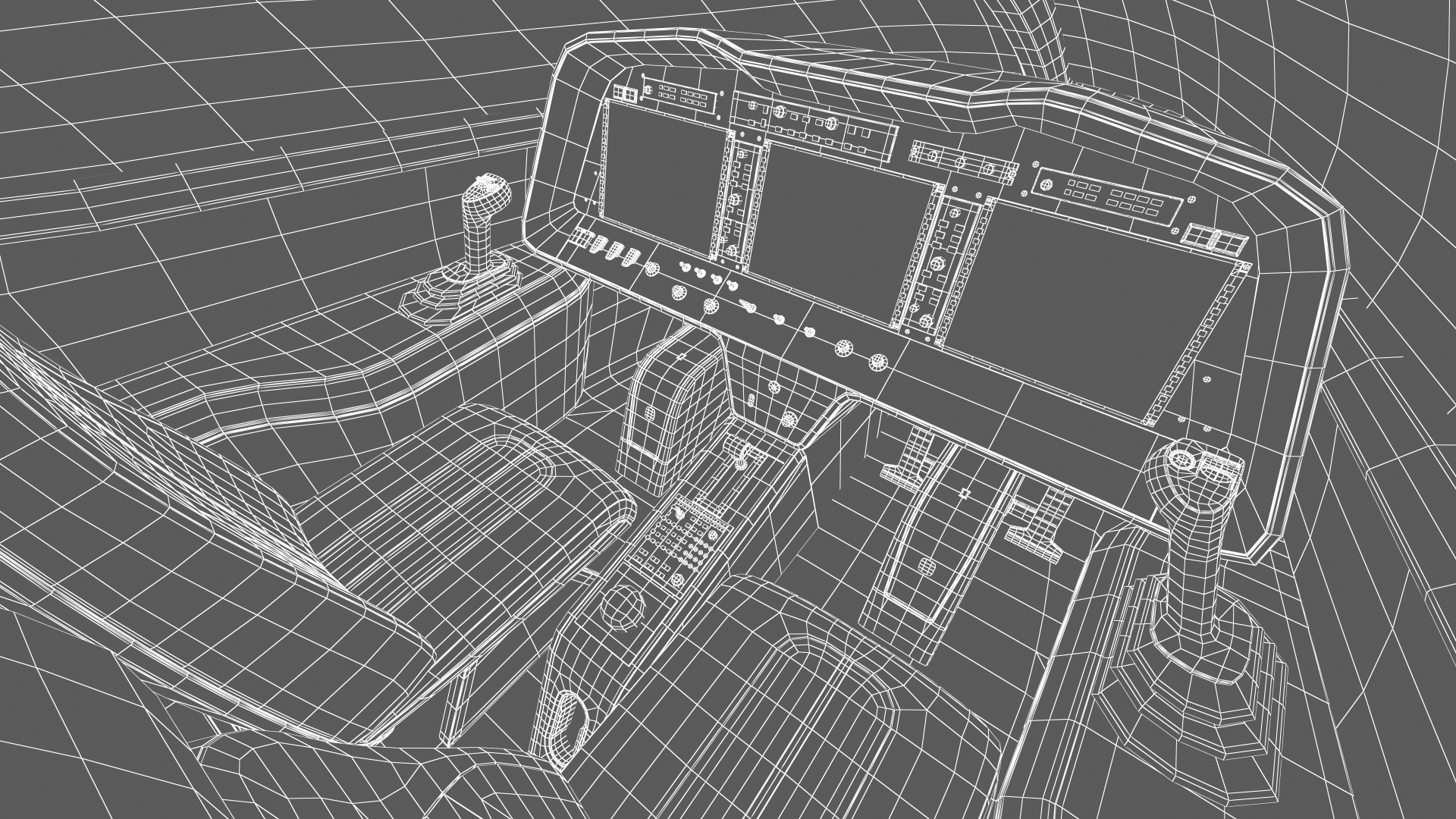 Electric Aircraft Rigged 3D model