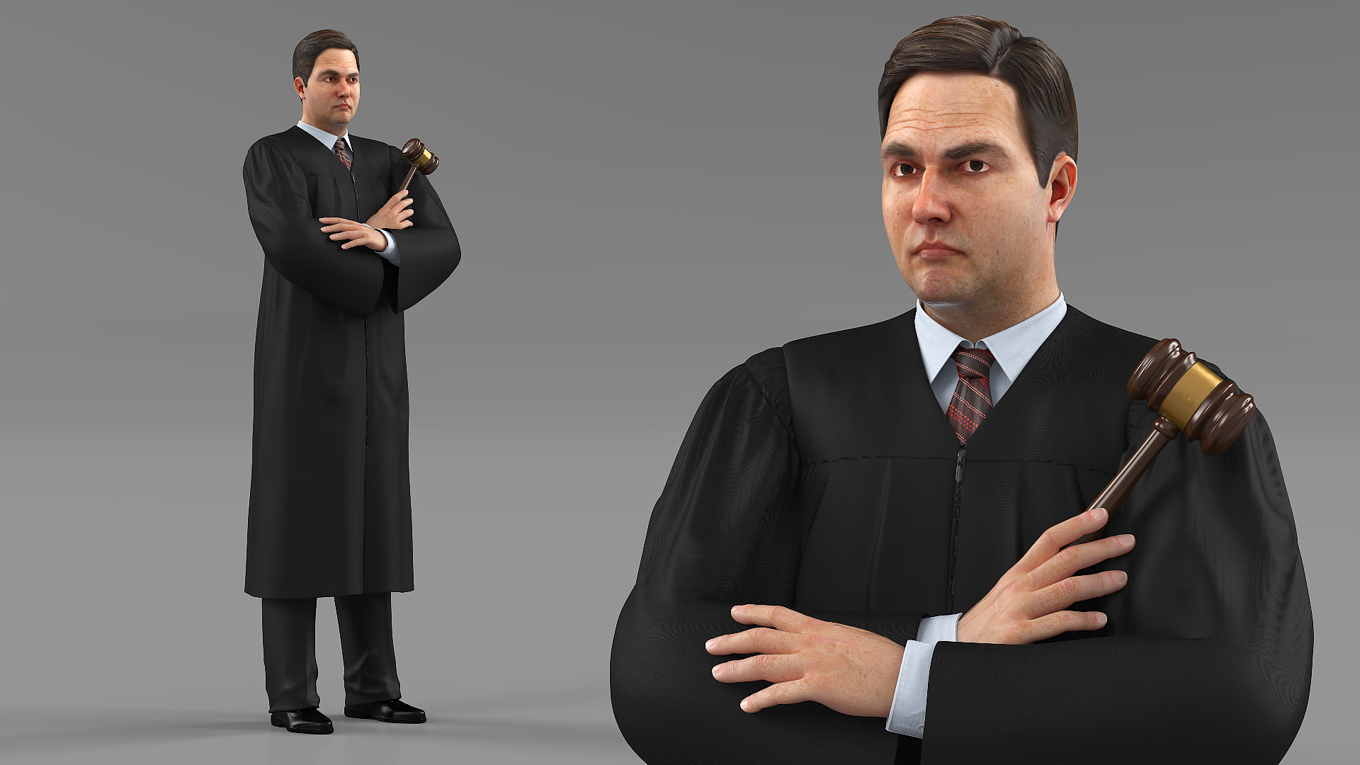 Judge Rigged 3D