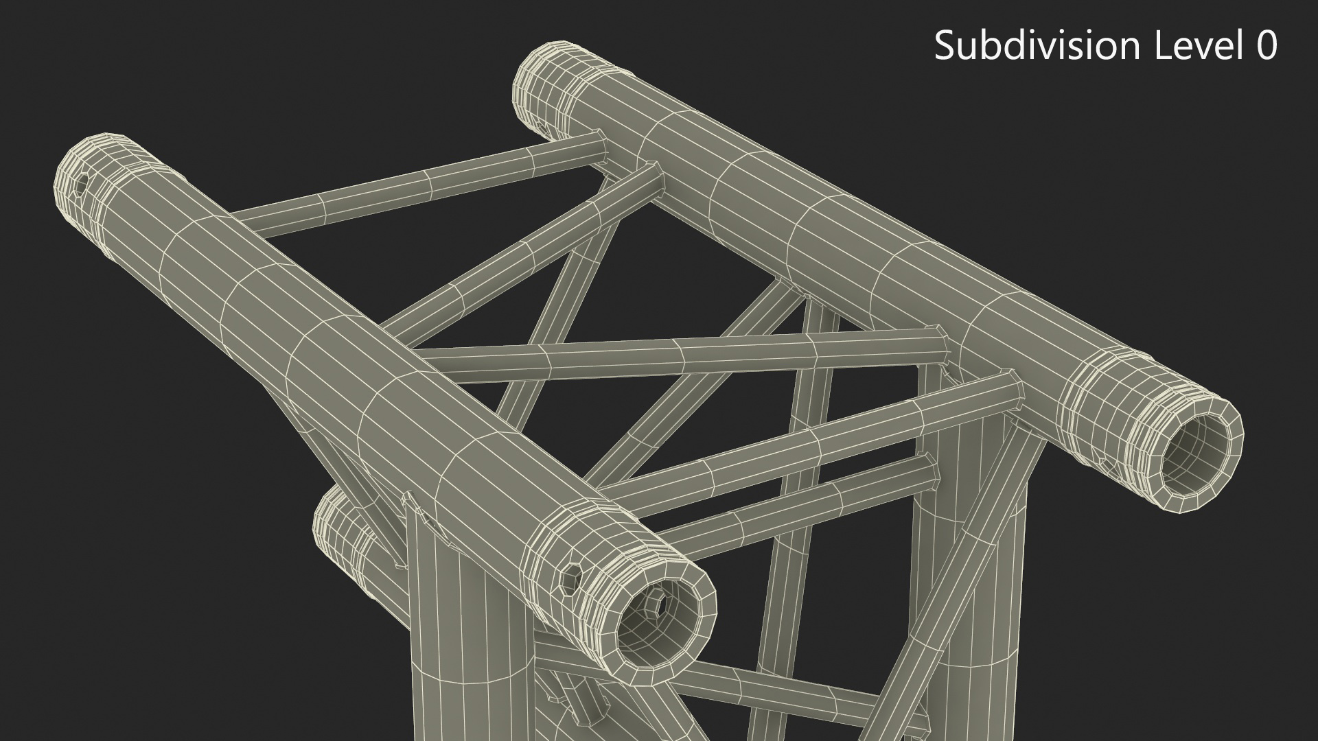 3D Development Triangular Truss Modular