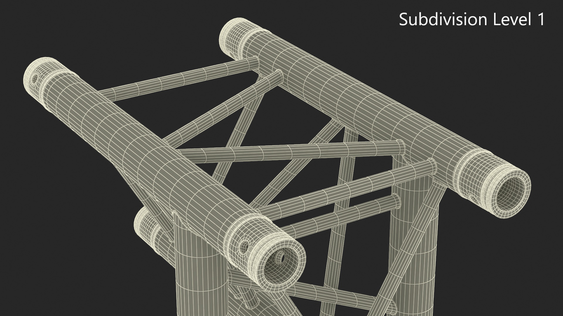 3D Development Triangular Truss Modular