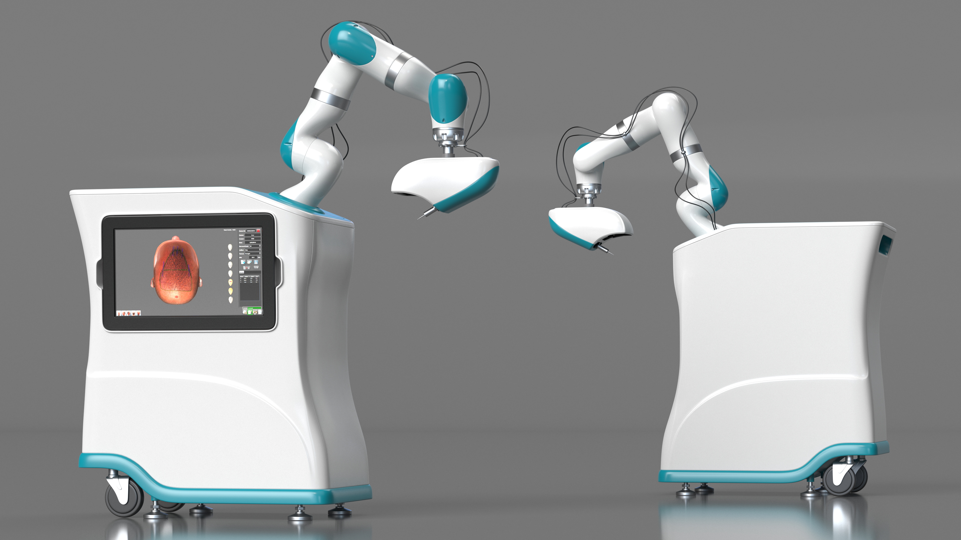 Robotic Hair Restoration 3D model