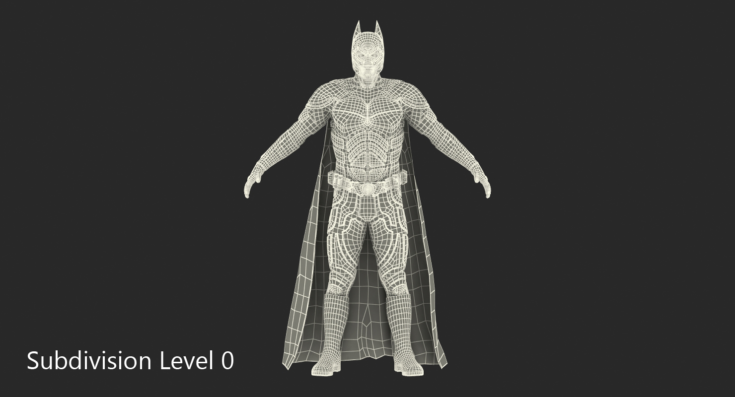 3D model Batman