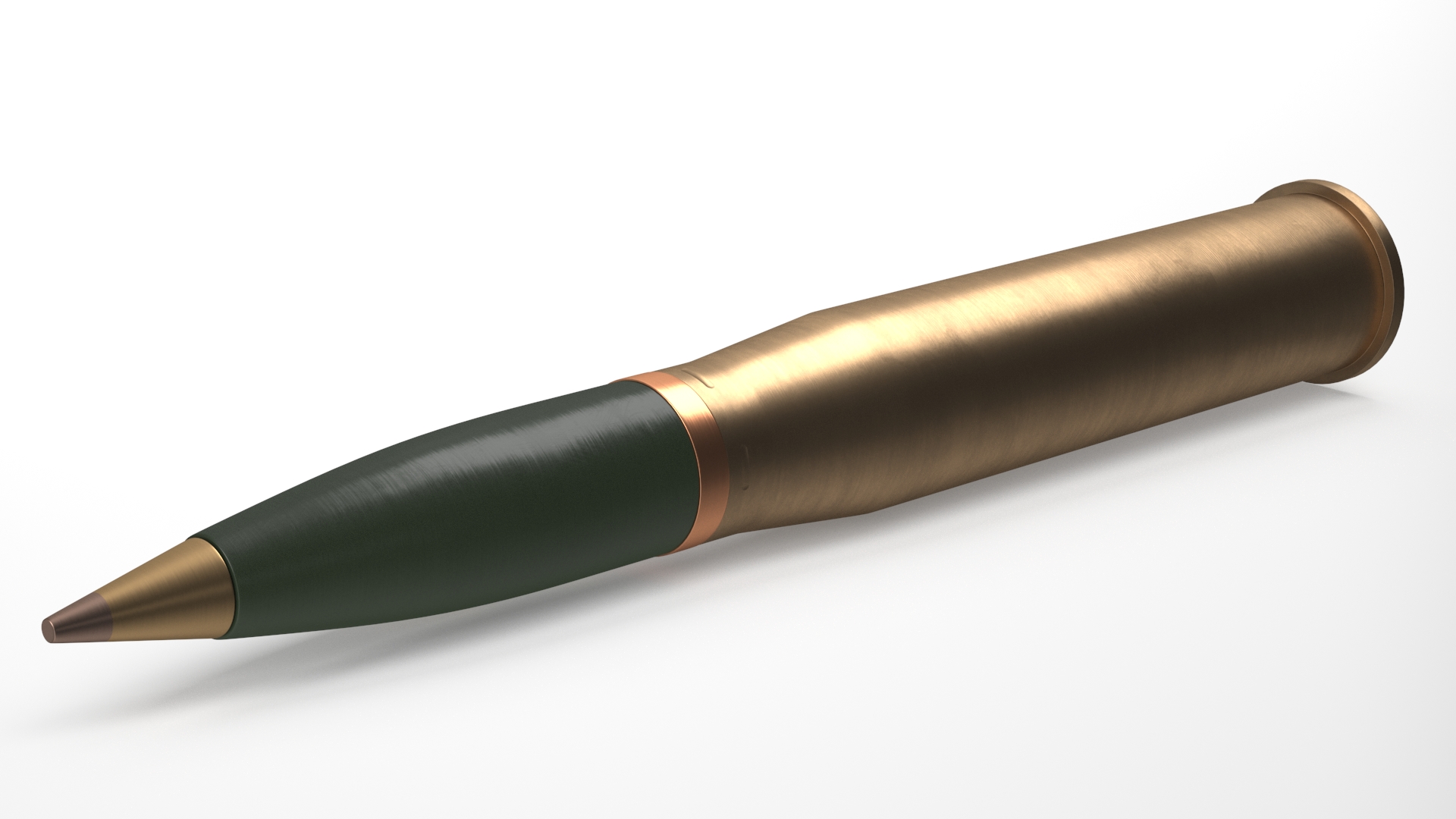 105 mm Caliber Fragmentation Projectile 3D model