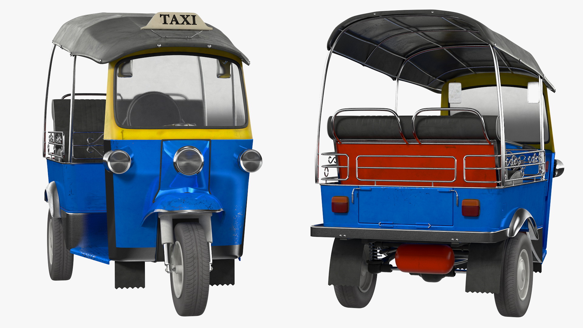 Tuk Tuk Taxi 3D