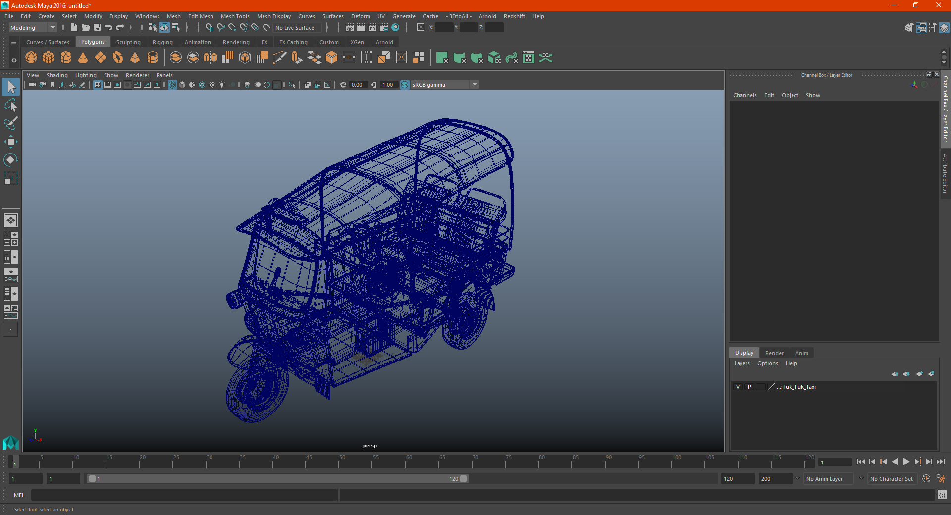 Tuk Tuk Taxi 3D