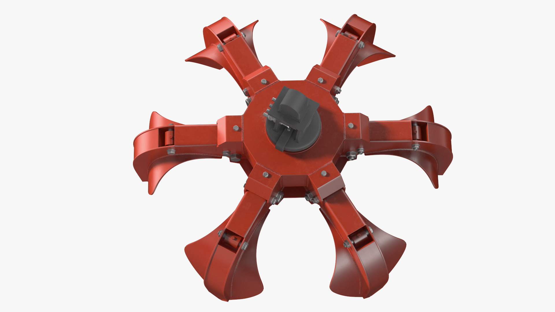 Industrial Scrap Grabber 3D model