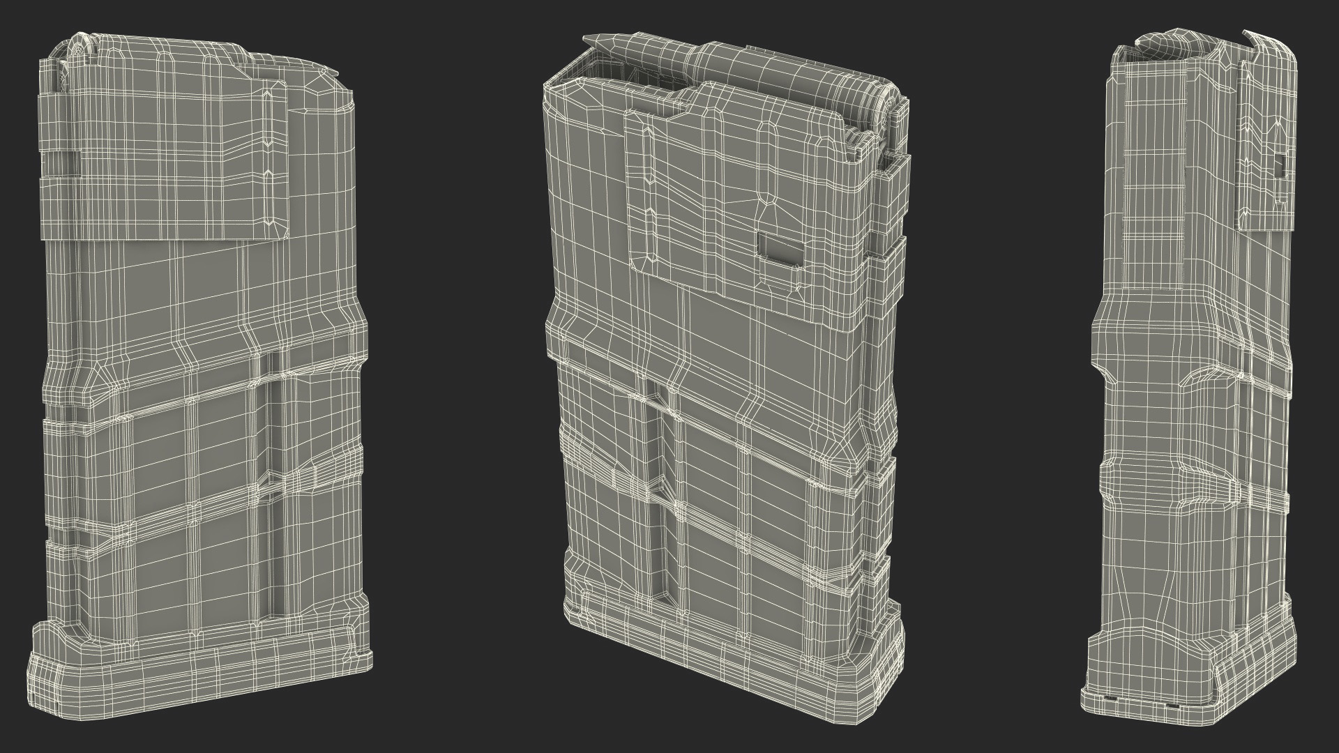 Magazine 6.8x51mm 3D