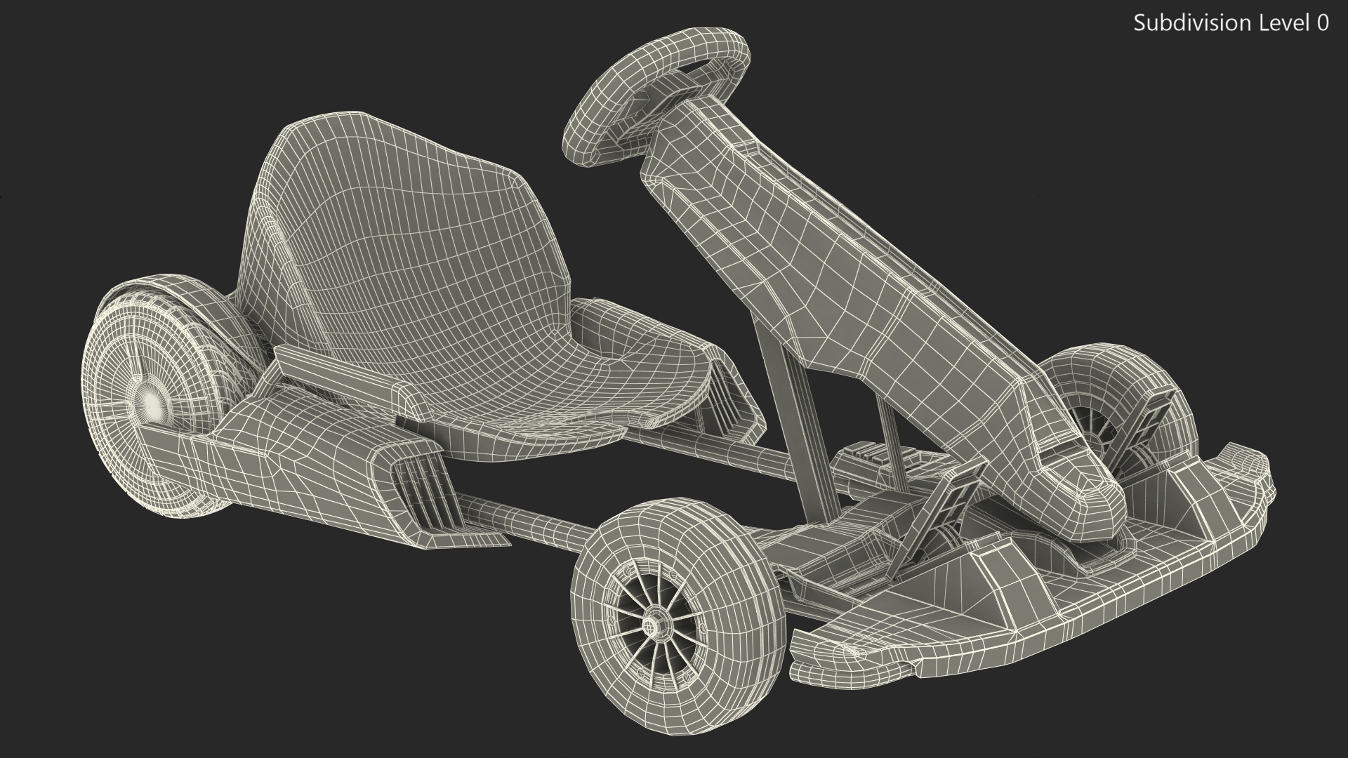 3D Gokart Segway model