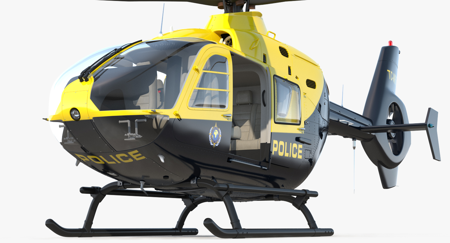 Police Eurocopter EC 135 3D model