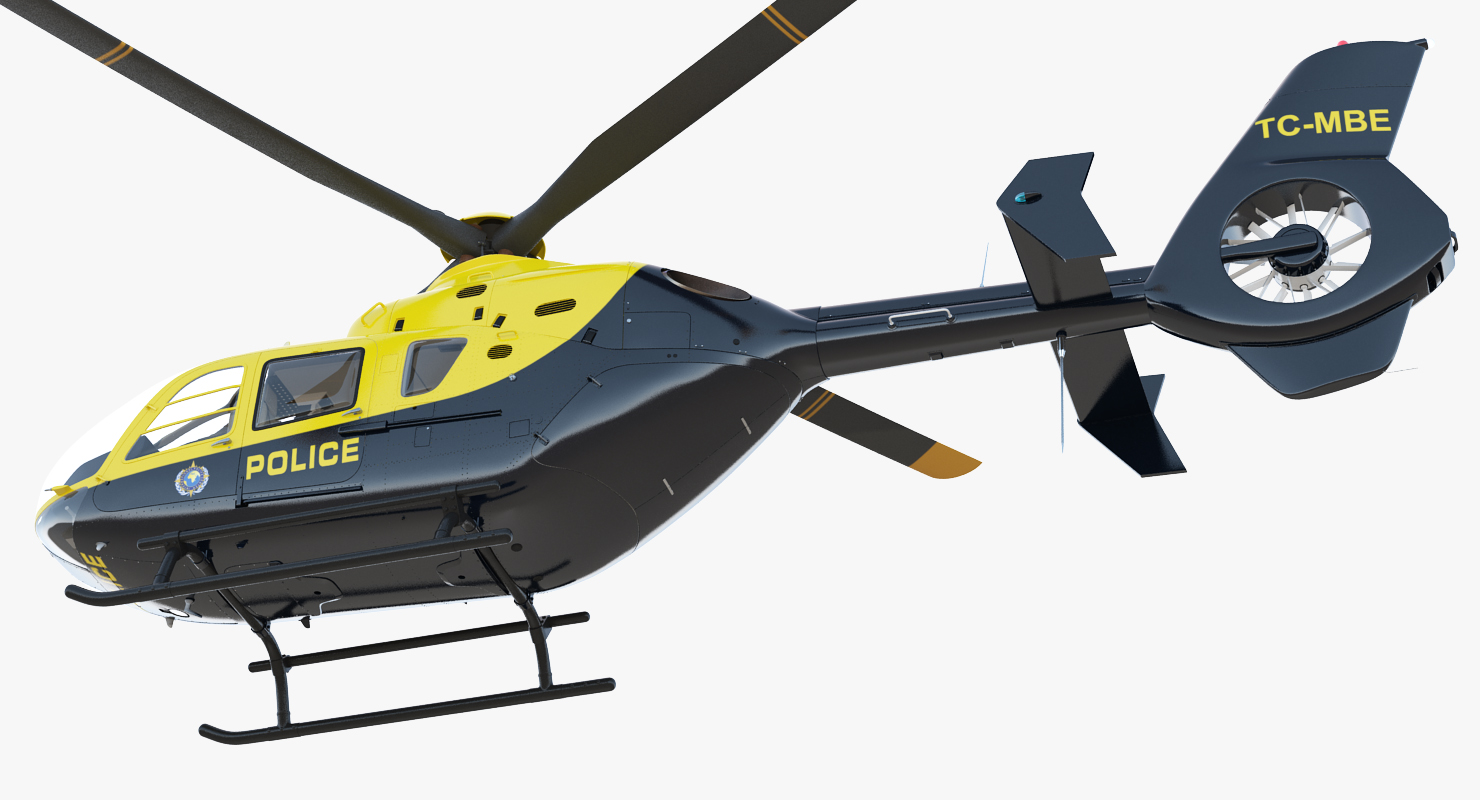 Police Eurocopter EC 135 3D model