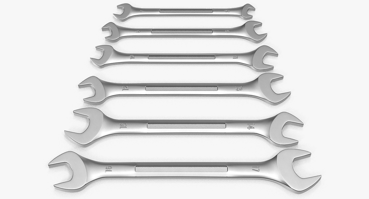 Spanner Set Generic 3D model