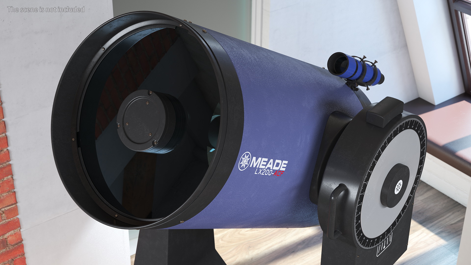 3D Meade LX200 16 Inch Telescope with Tripod