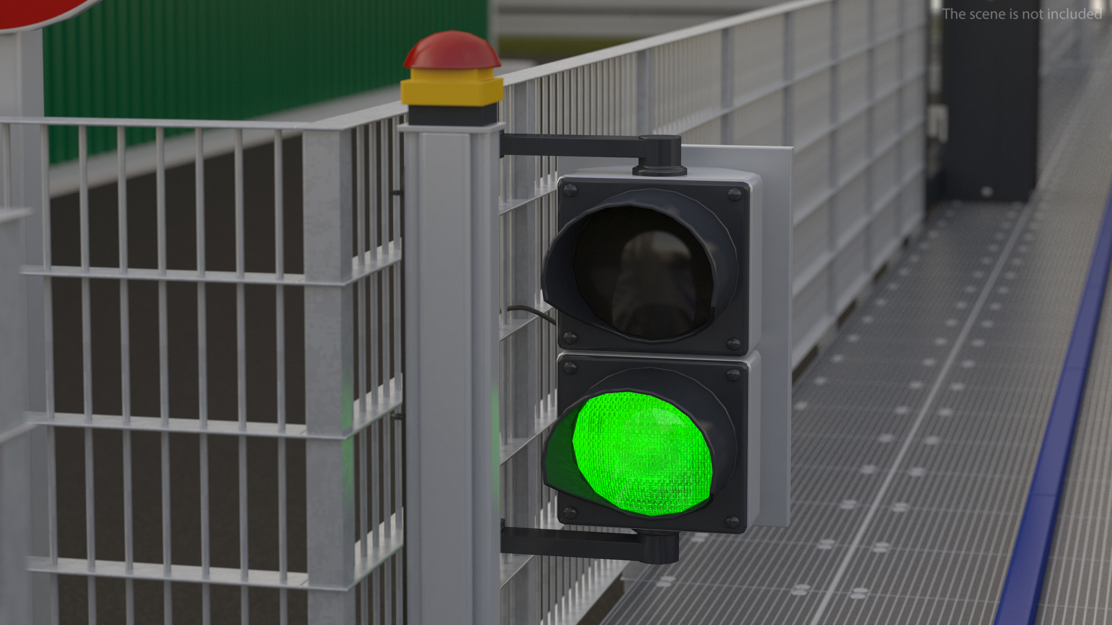 Cargo and Vehicle Inspection Conveyor System 3D model