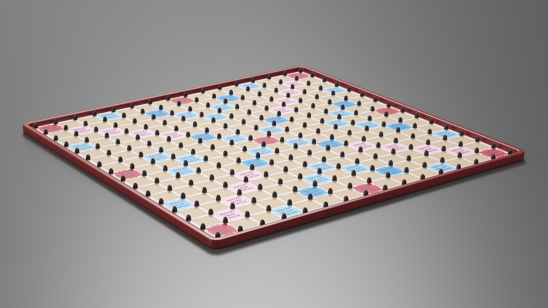 Board Scrabble 3D model