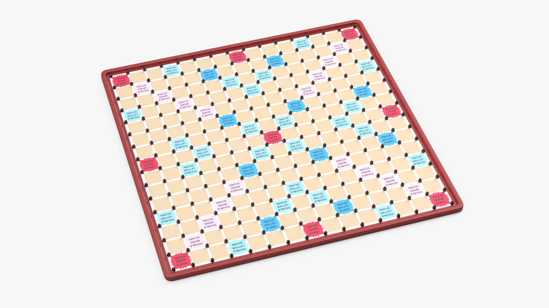 Board Scrabble 3D model