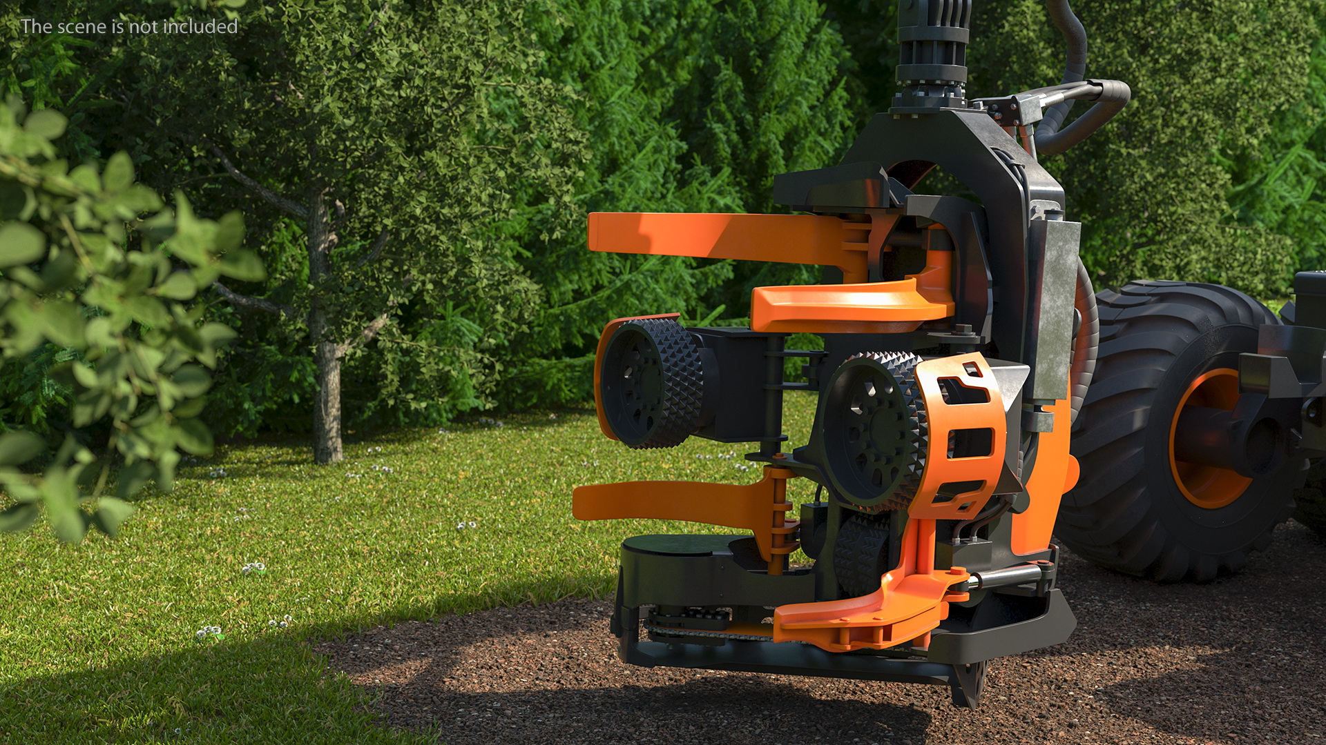 Forestry Harvesting Head 3D model