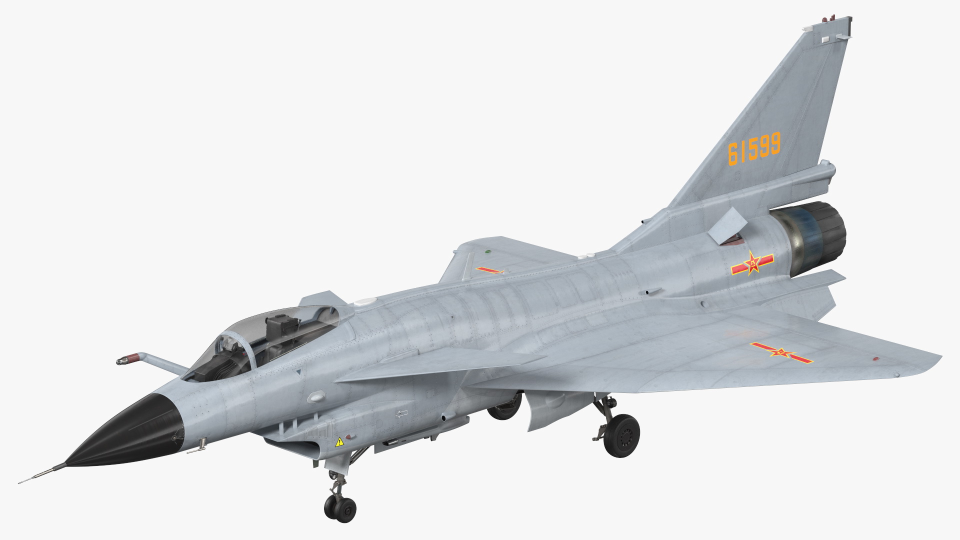 Chengdu J10 A Vigorous Dragon 3D model