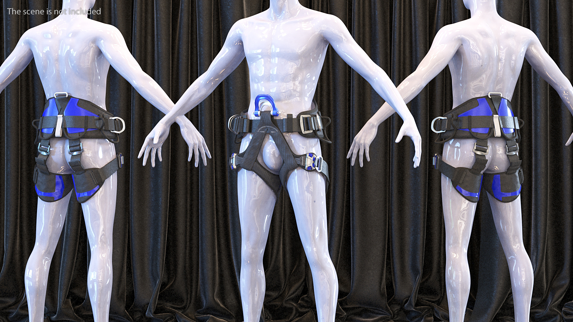 3D Sit Climbing Harness Generic model