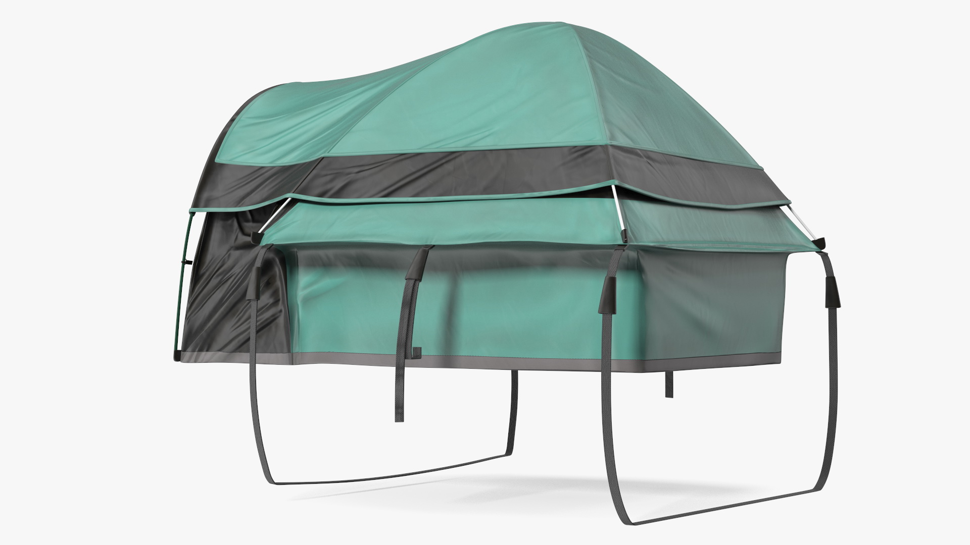 3D Truck Tent Guide Gear on Pickup