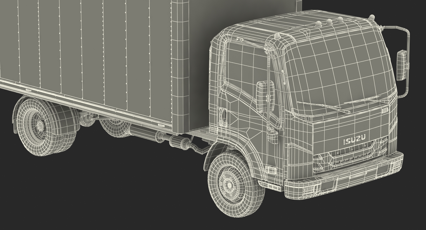 Box Truck Generic 3D