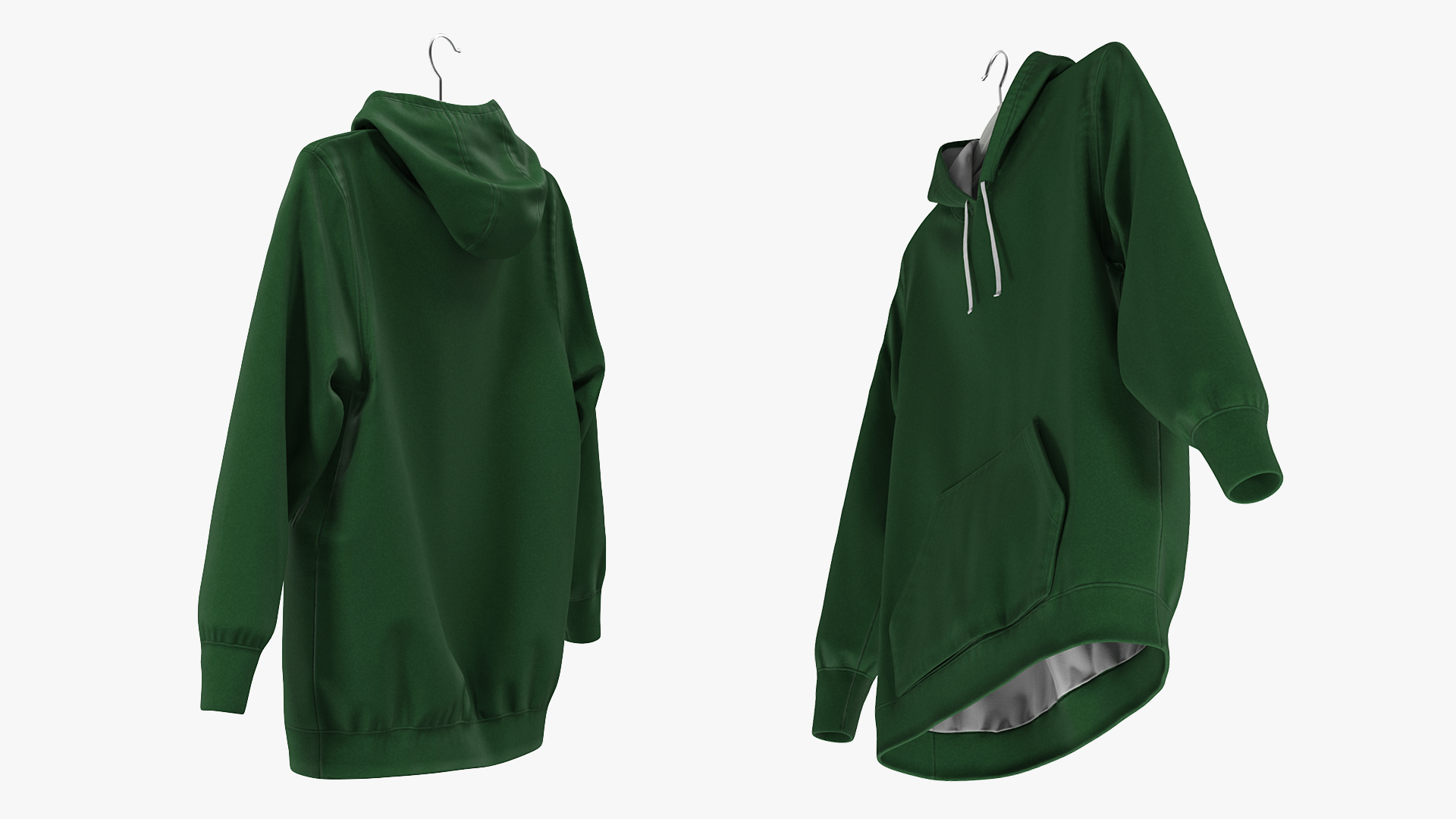 Green Hoodie 3D