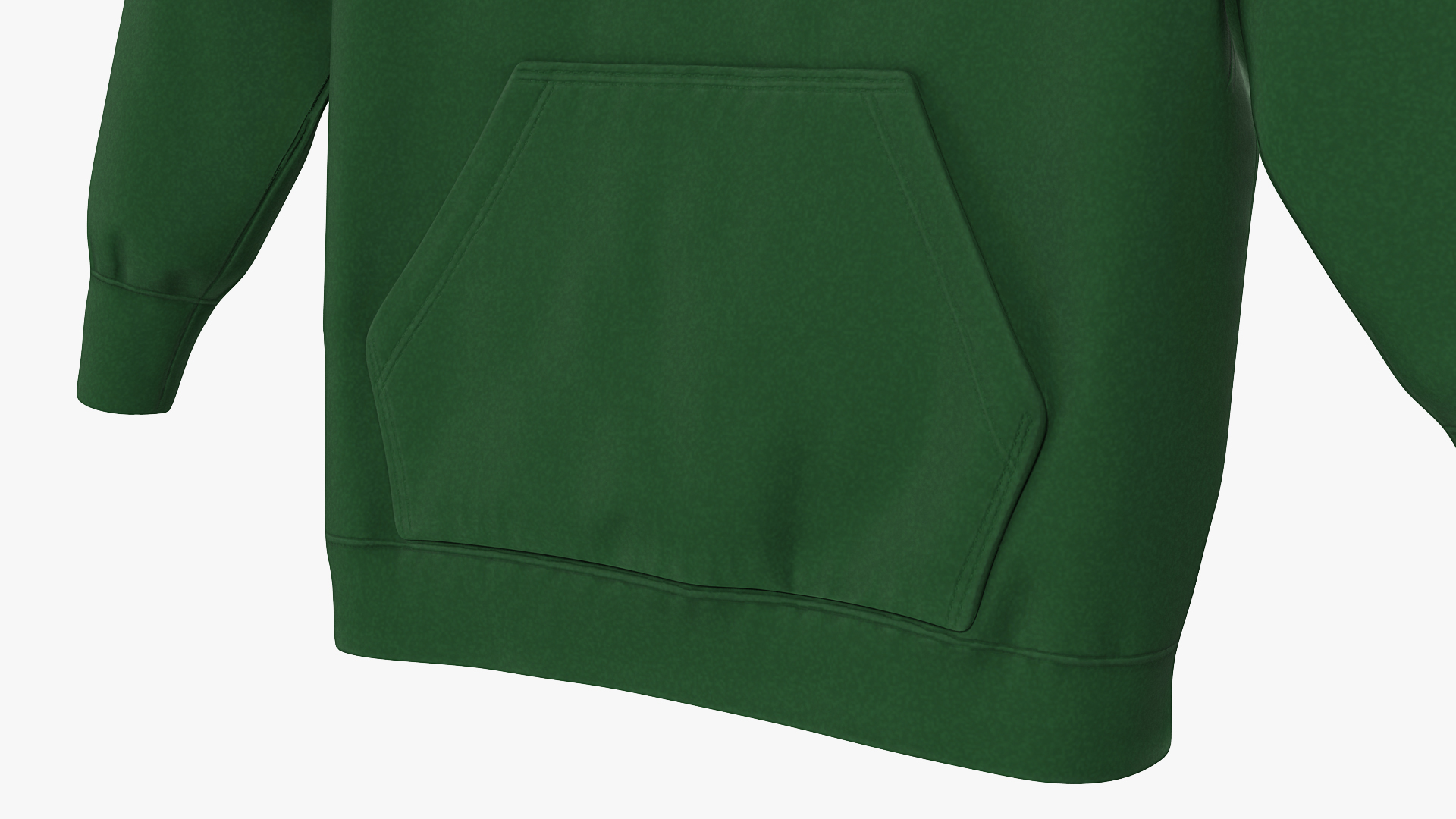 Green Hoodie 3D