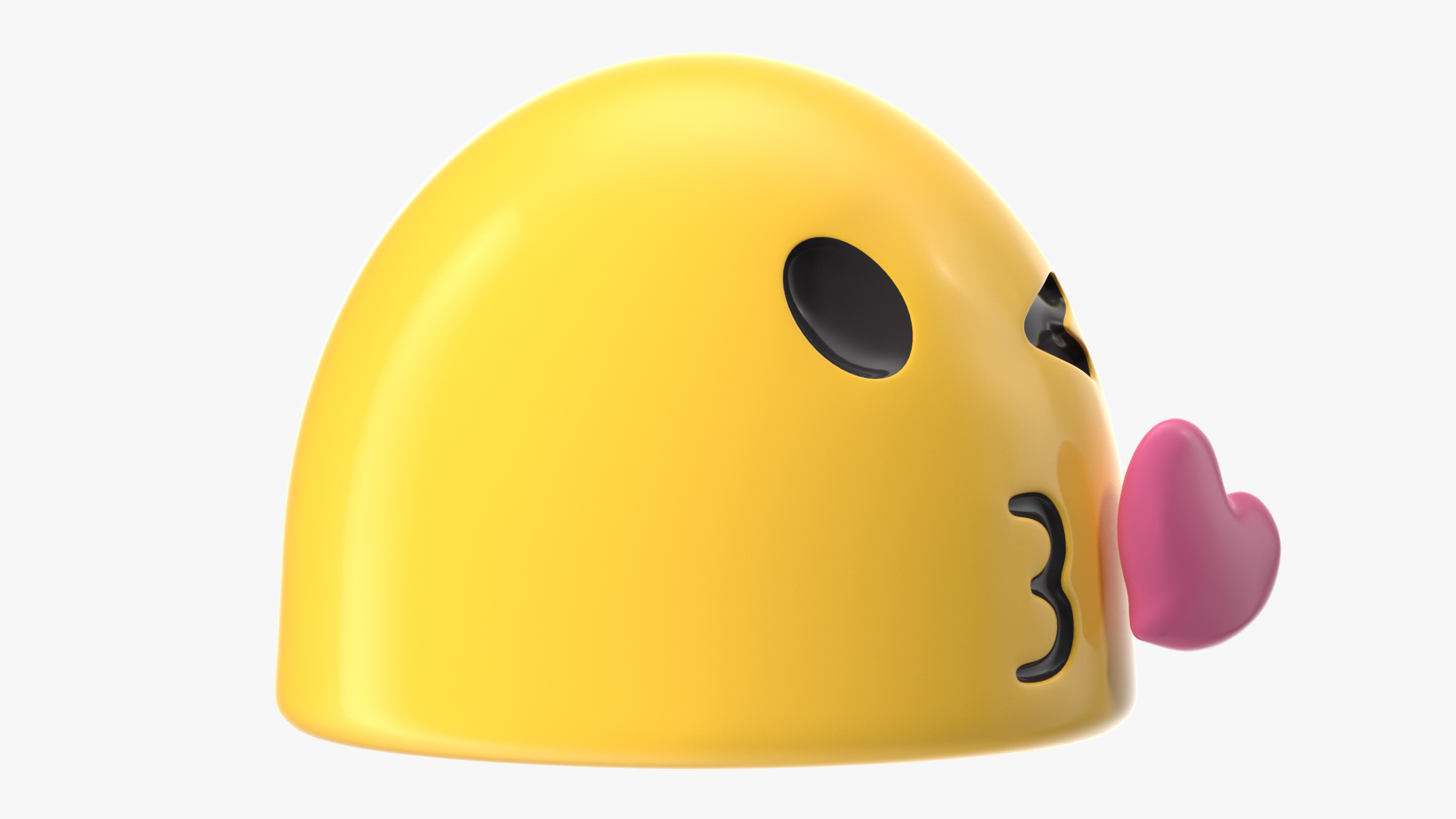 3D Kissing Android Emoji