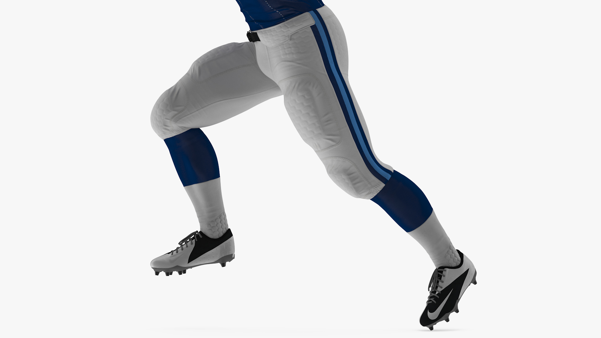 Tennessee Titans American Football Player Running The Ball Fur 3D