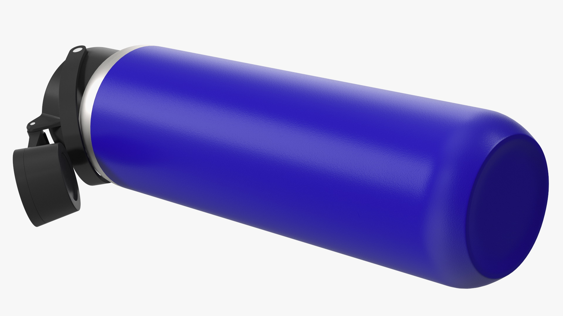 Running Bottle Blue Open 3D model