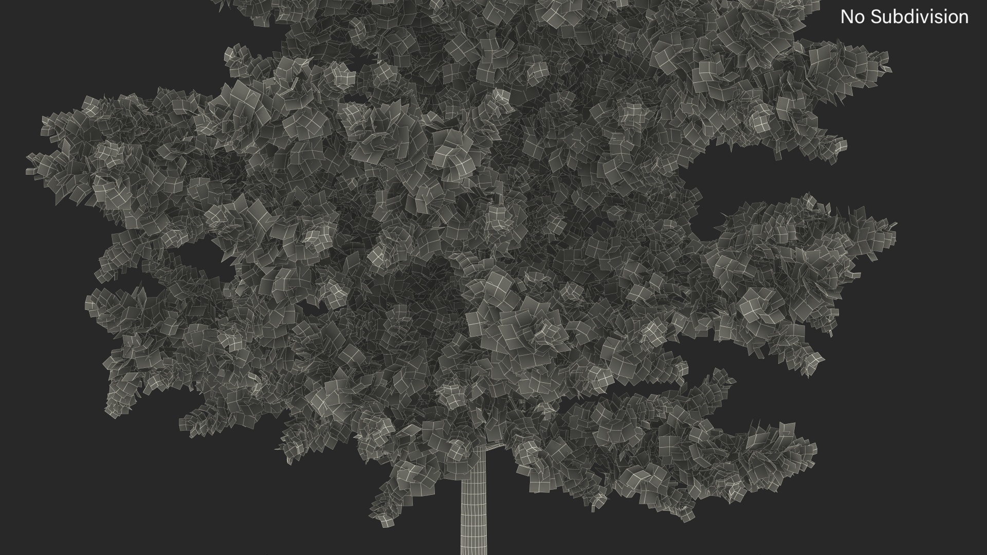 3D model Autumn Oak Tree