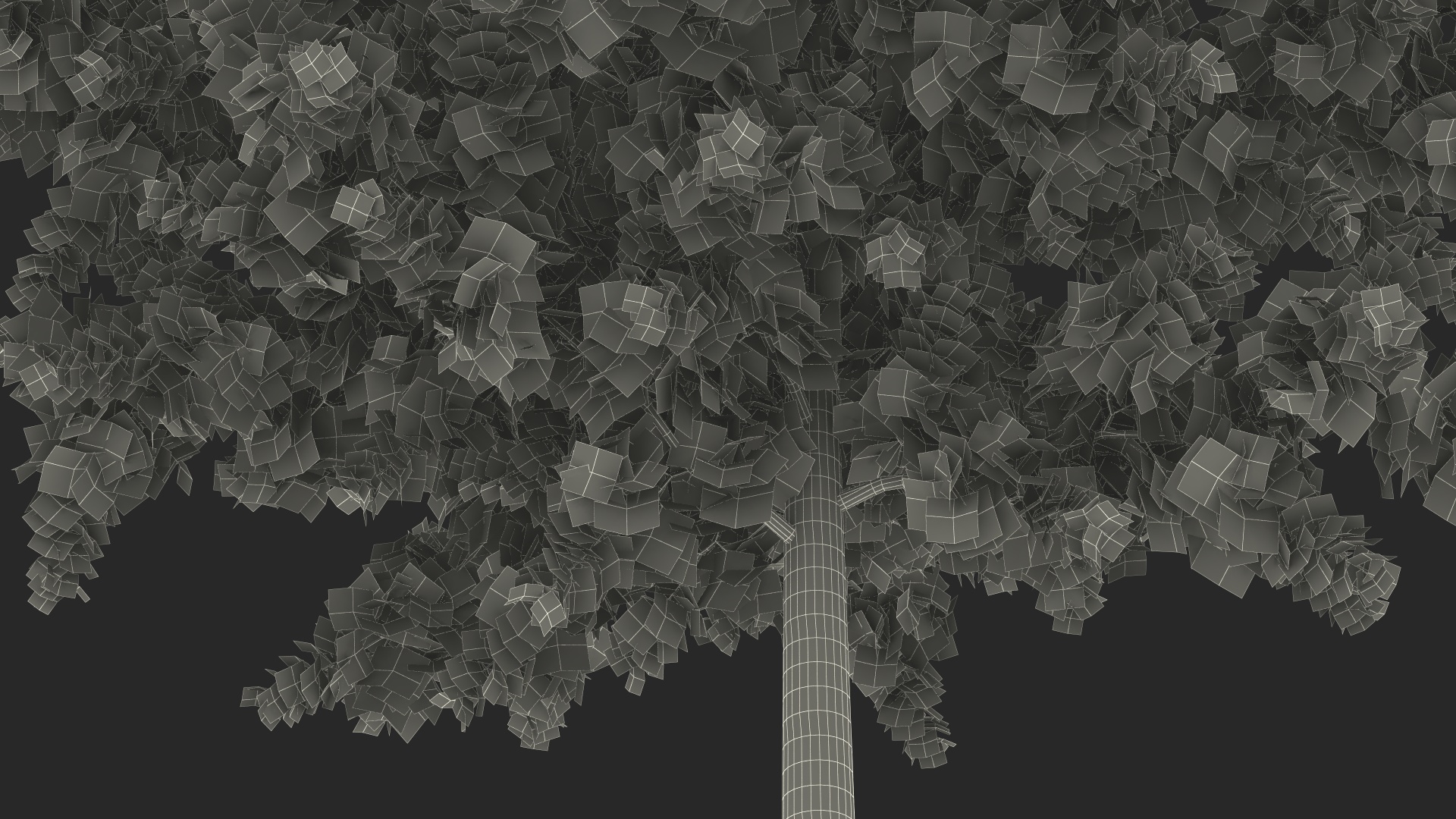 3D model Autumn Oak Tree