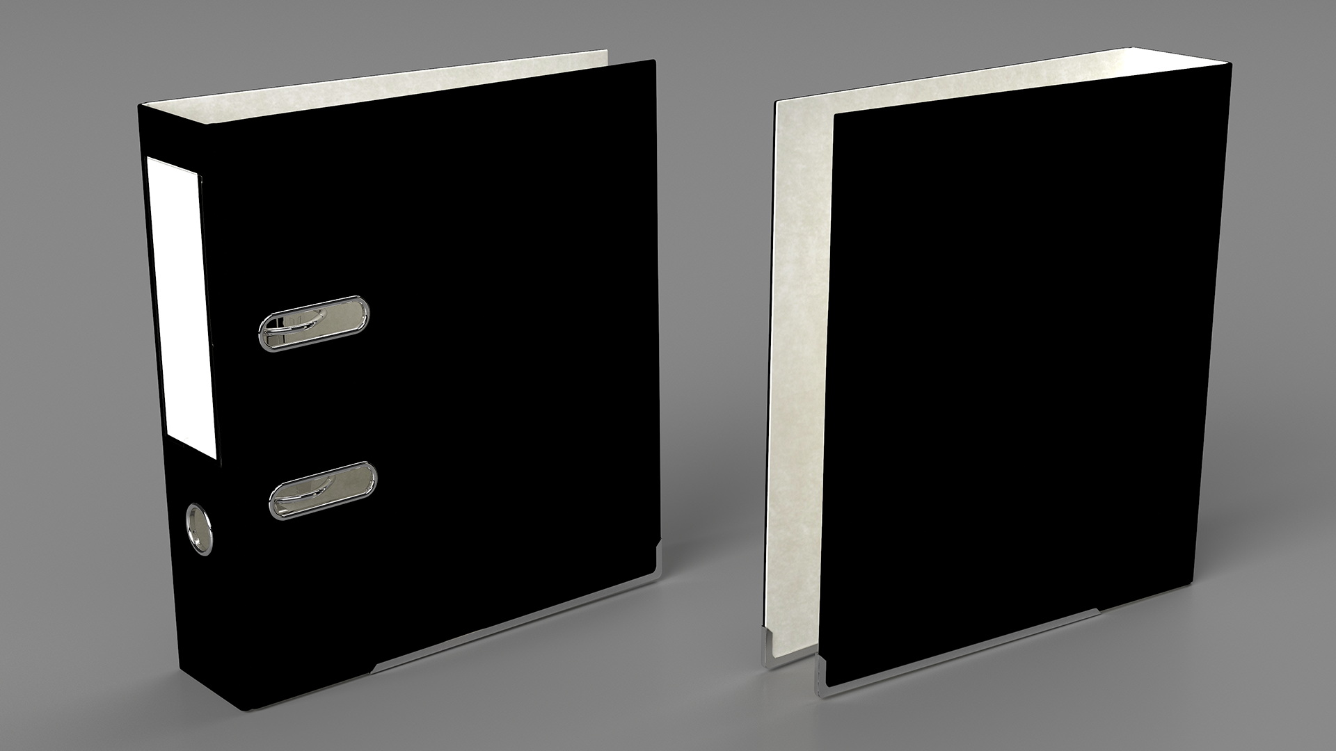 Office File for Keeping Documents Black 3D model