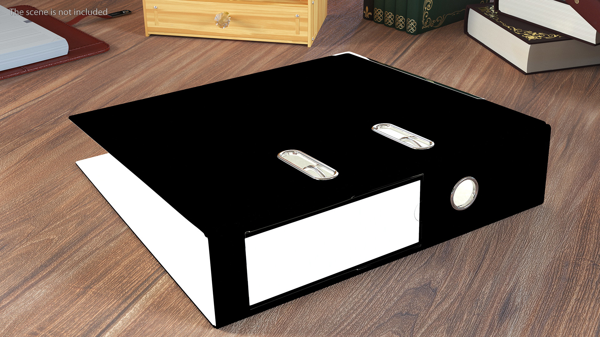 Office File for Keeping Documents Black 3D model