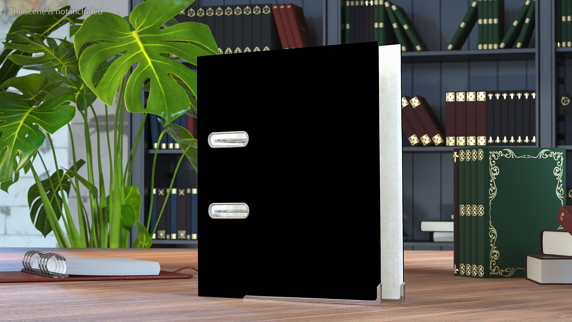 Office File for Keeping Documents Black 3D model