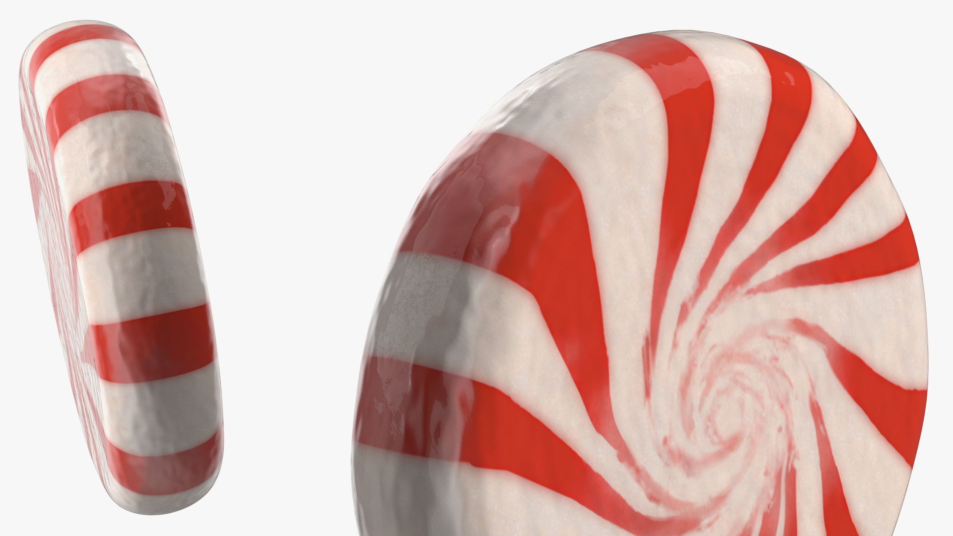 3D model Red Round Candy