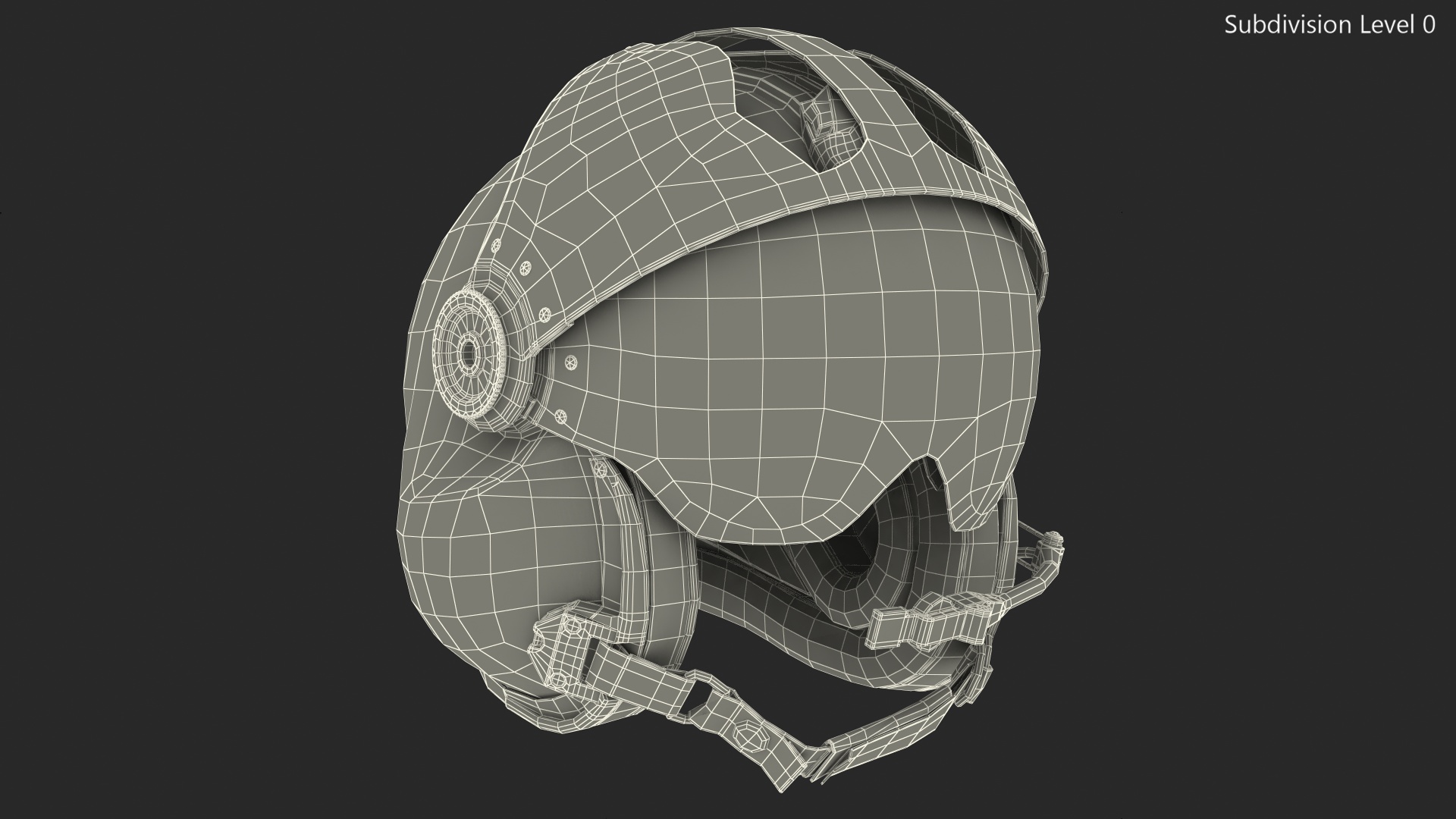 3D Helicopter Helmet Evolution 252