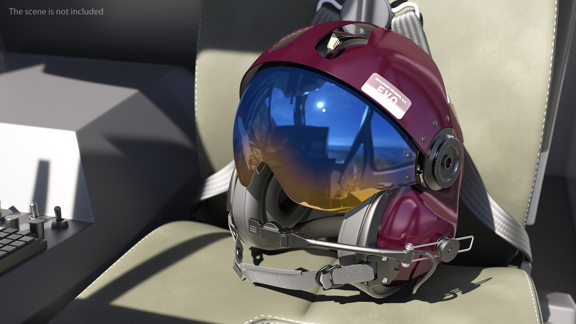 3D Helicopter Helmet Evolution 252