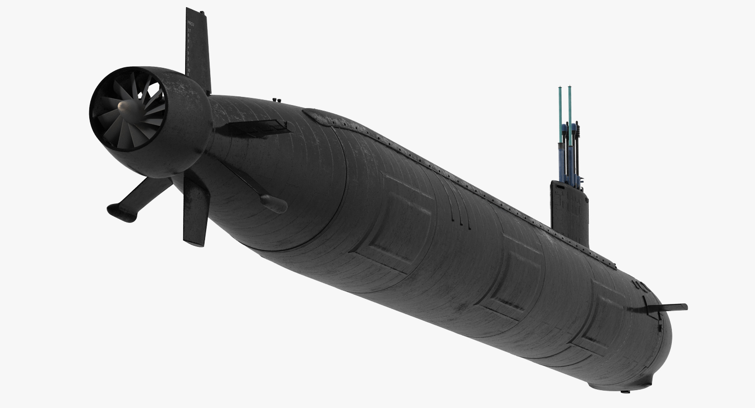 US Submarine Virginia SSN 774 3D model