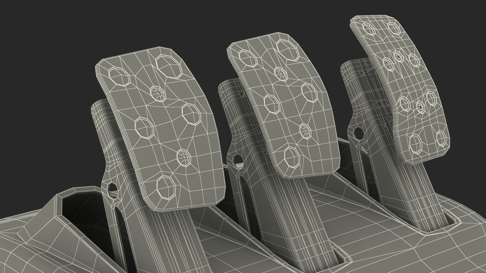 3D model Logitech G G29 Driving Force Pedals