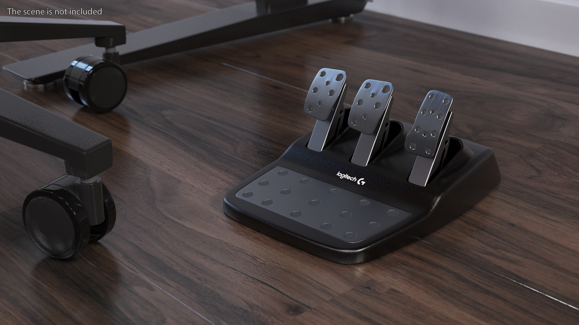 3D model Logitech G G29 Driving Force Pedals