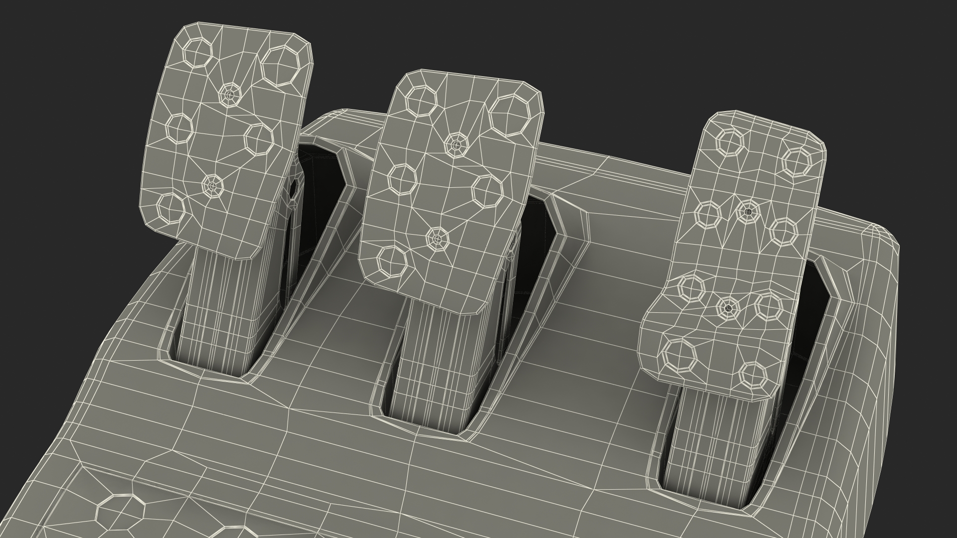 3D model Logitech G G29 Driving Force Pedals